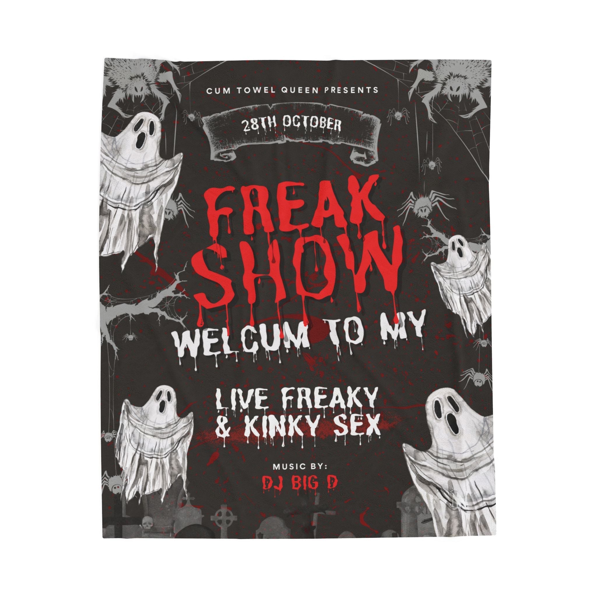 Freak Show | Mix & Match Fun-Flirty Lovers’ Blankets