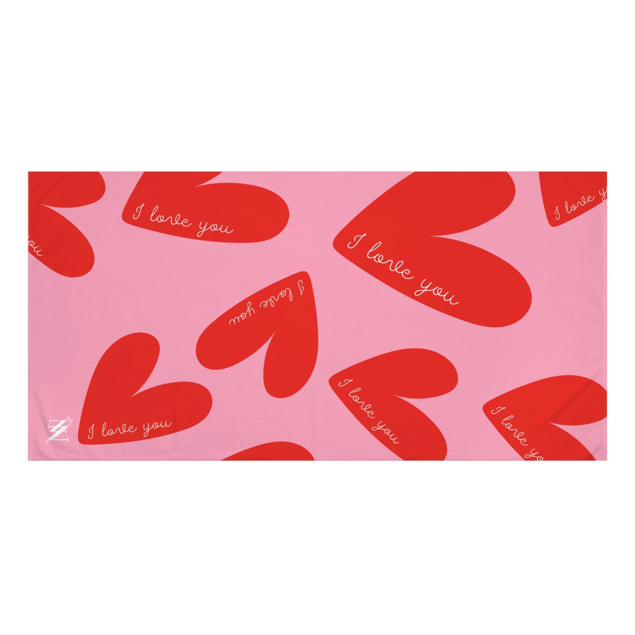 Love You Over & Over | Mix & Match XL Fun-Flirty Lovers’ Towels