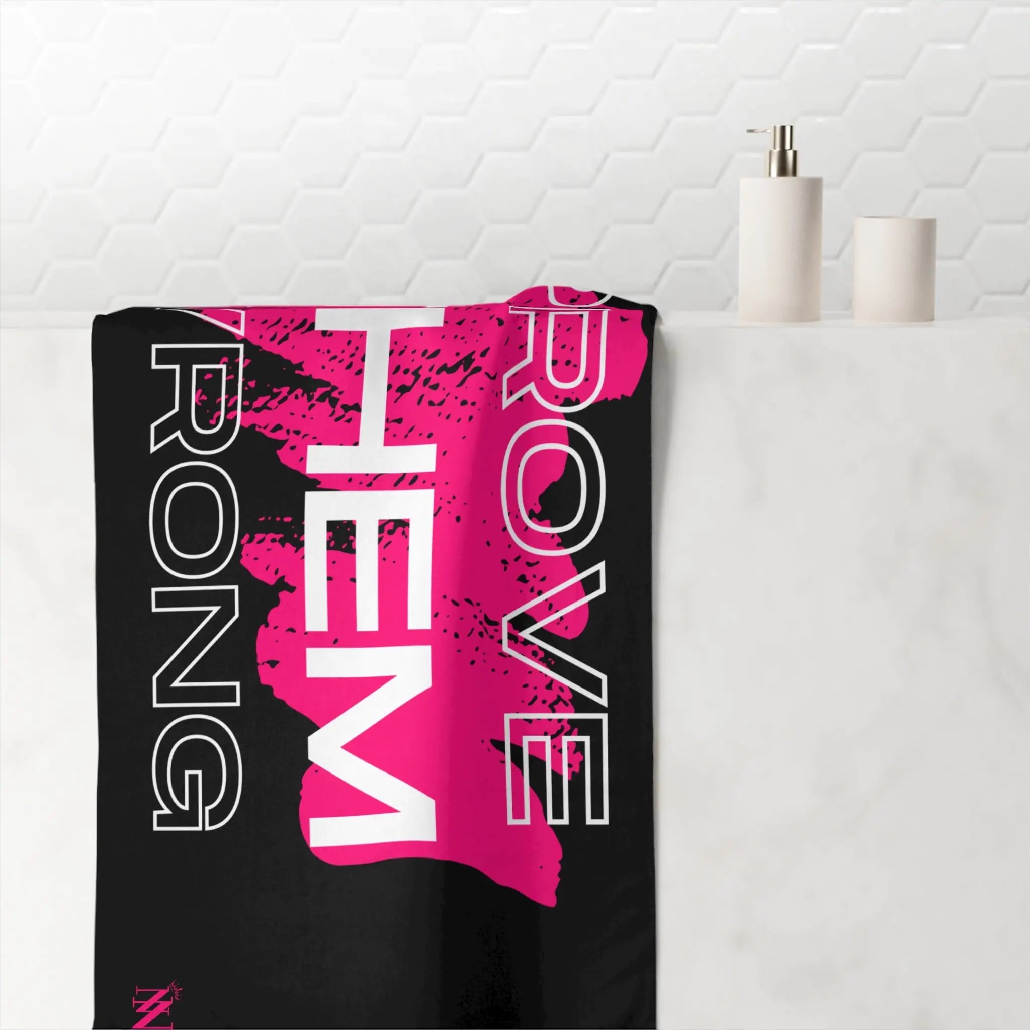 Prove Them Wrong | Mix & Match XL Fun-Flirty Lovers’ Towels