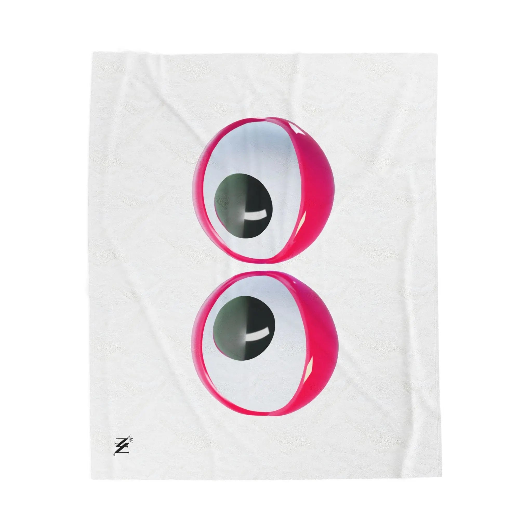 Wobbly Eyes | Mix & Match Soft Fun-Flirty Lovers’ Blankets