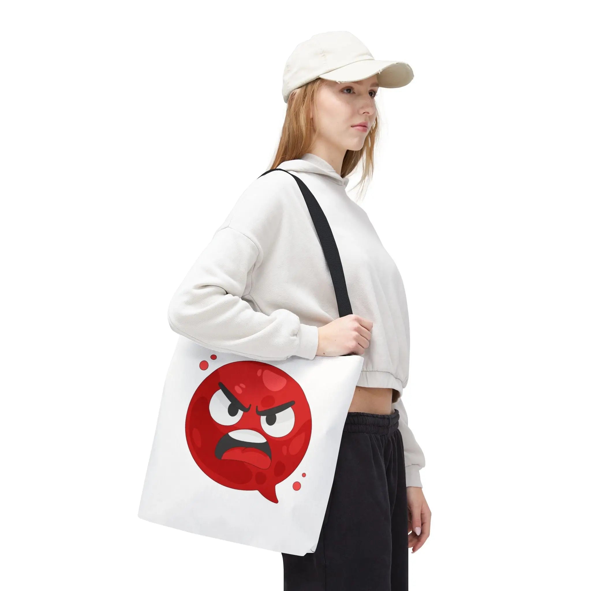 Just Angry Emoji Tote Bag