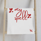Under My Spell Hearts Cum Towel