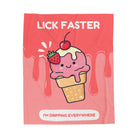 Lick Faster | Nectar Napkins Fun-Flirty Lovers’ Blankets