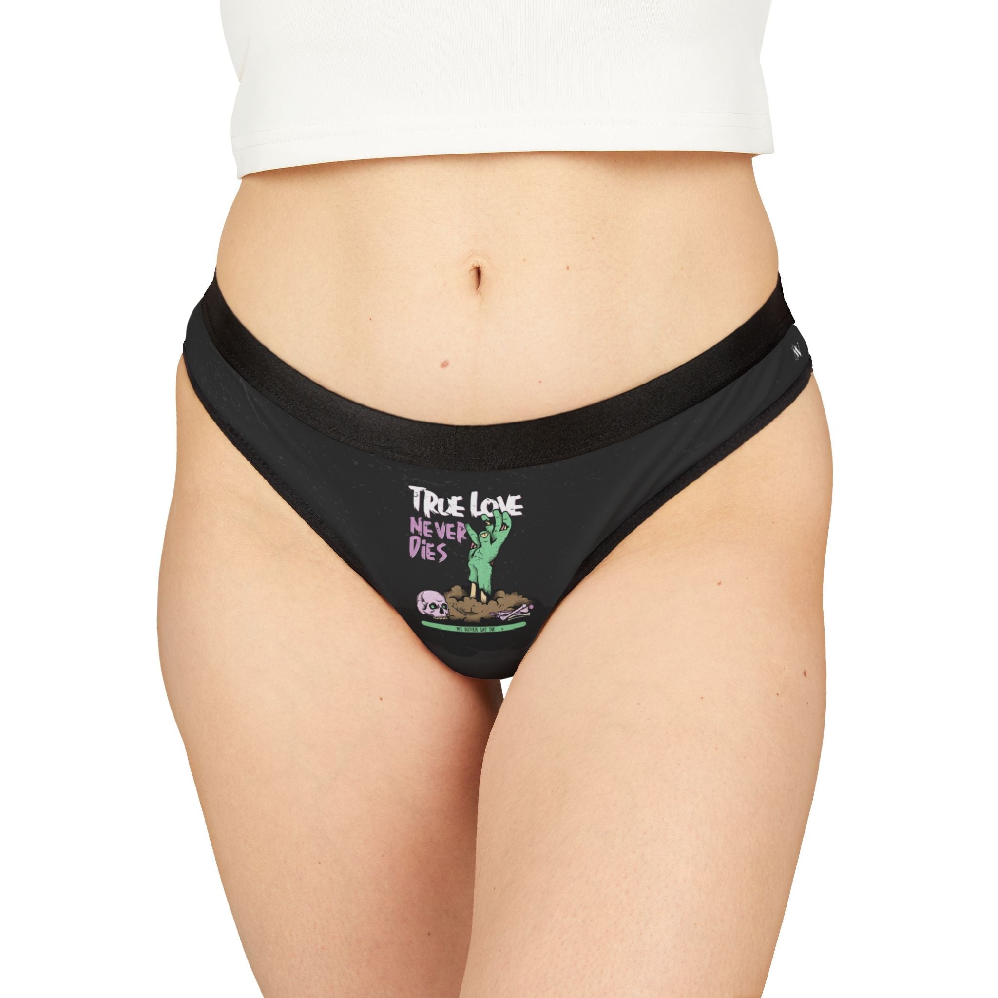 True Love Never Dies | Mix & Match Women’s Fun-Flirty Lovers’ Thongs