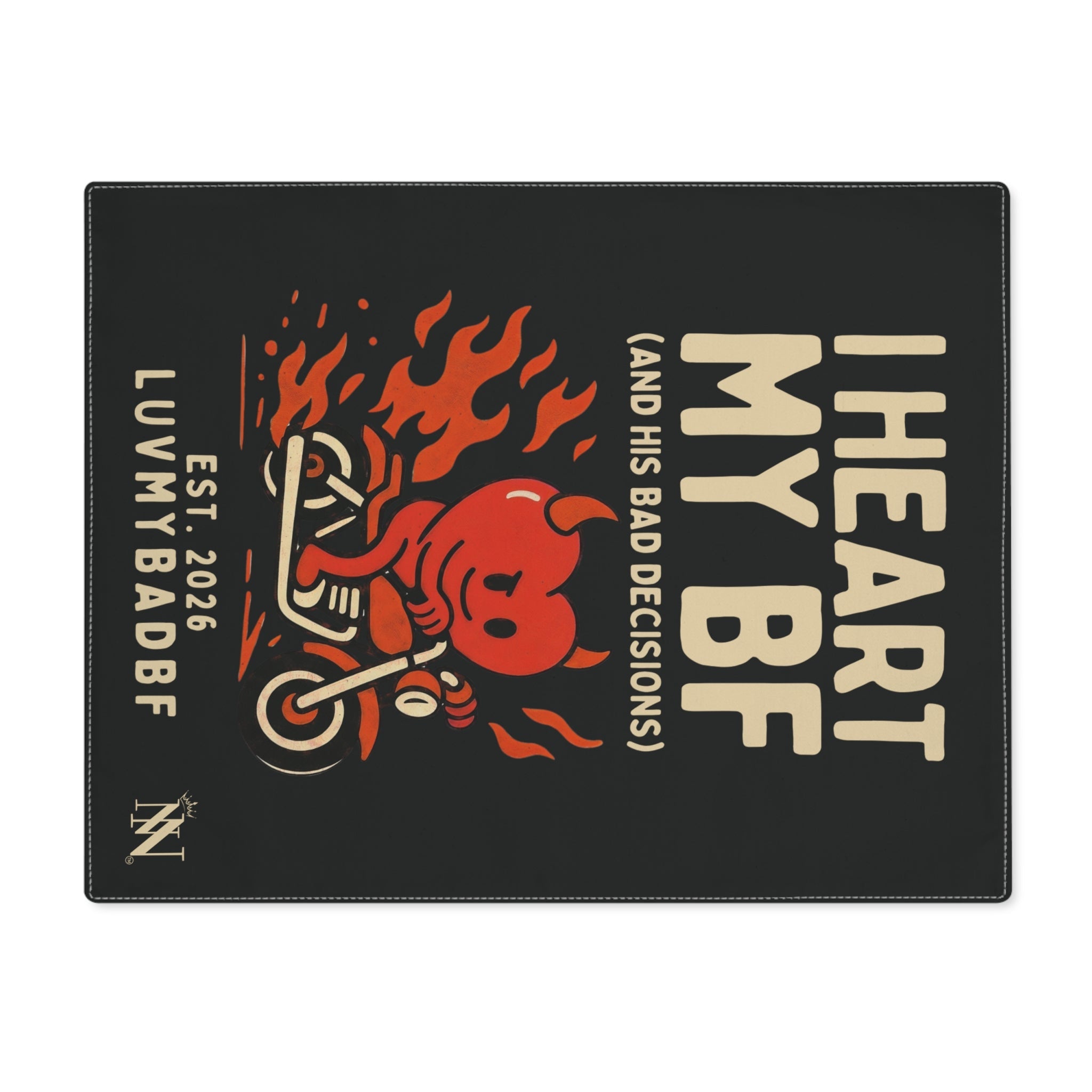 I Heart My BF | Mix & Match Playful Fun-Flirty Lovers’ Toy Mats