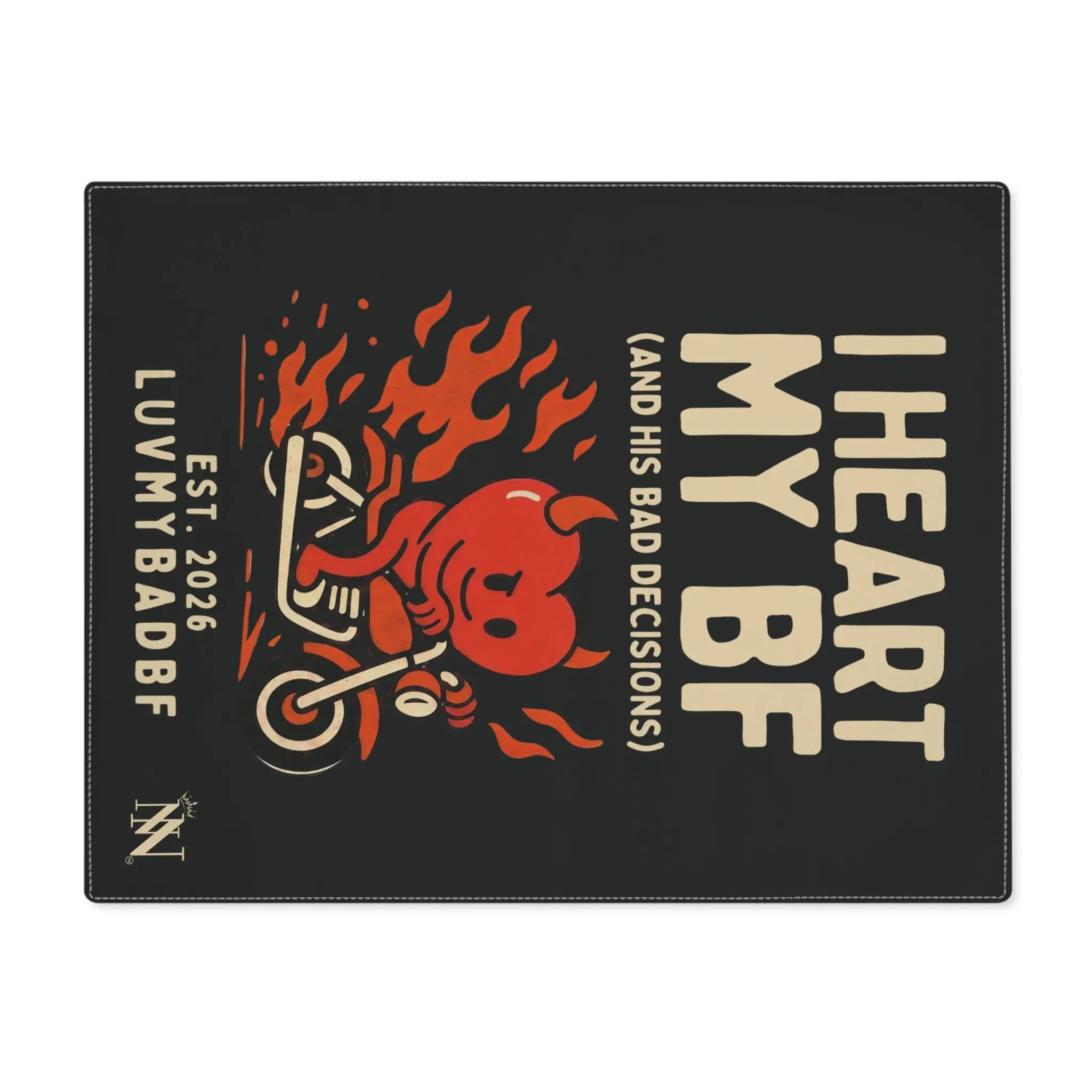 I Heart My BF | Mix & Match Playful Fun-Flirty Lovers’ Toy Mats