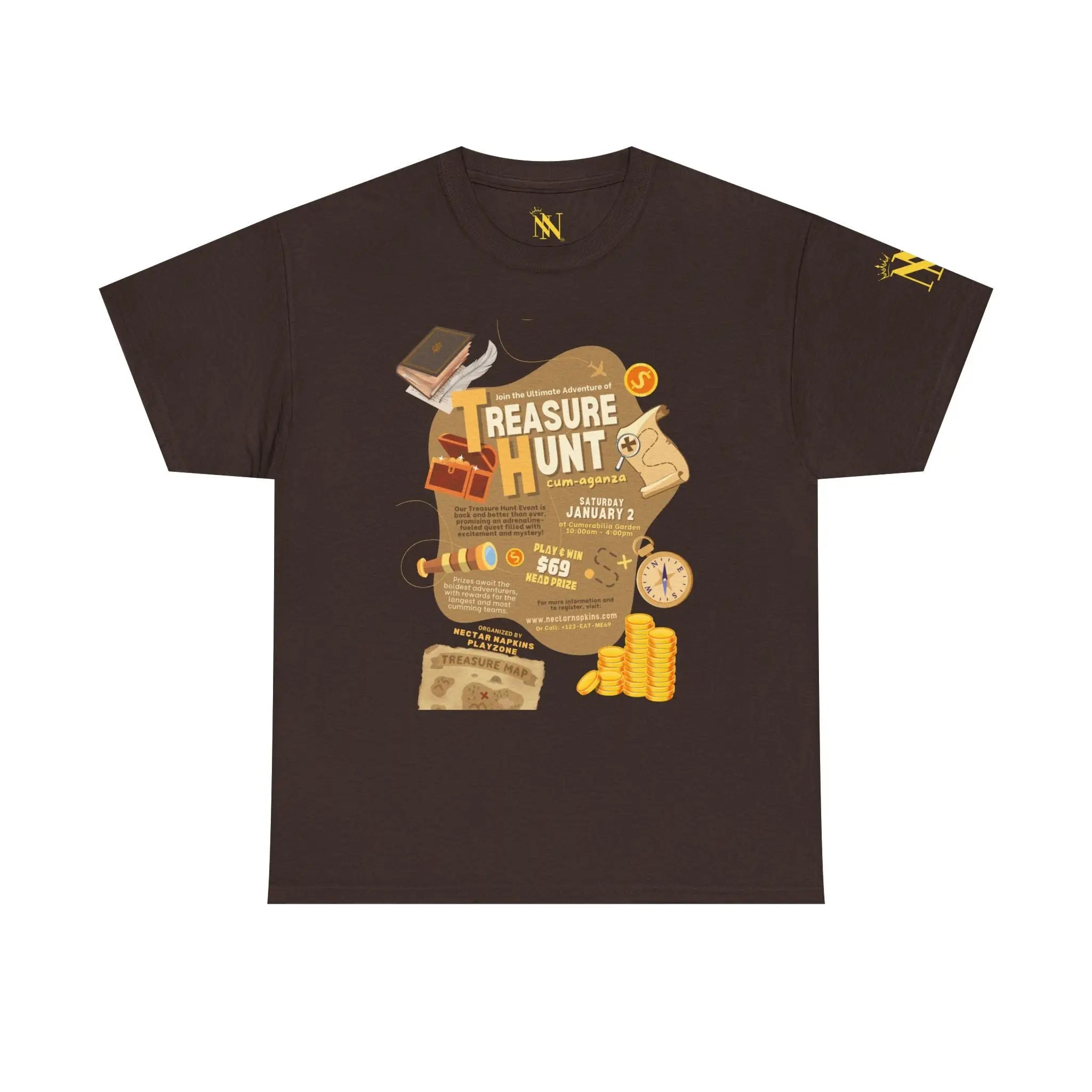 Treasure Hunt | Mix & Match 100% Cotton Unisex Fun-Flirty Lovers’ Tees