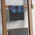 Broken Bear Angel Dark Grey | Mix & Match Soft Fun-Flirty Lovers’ Towels
