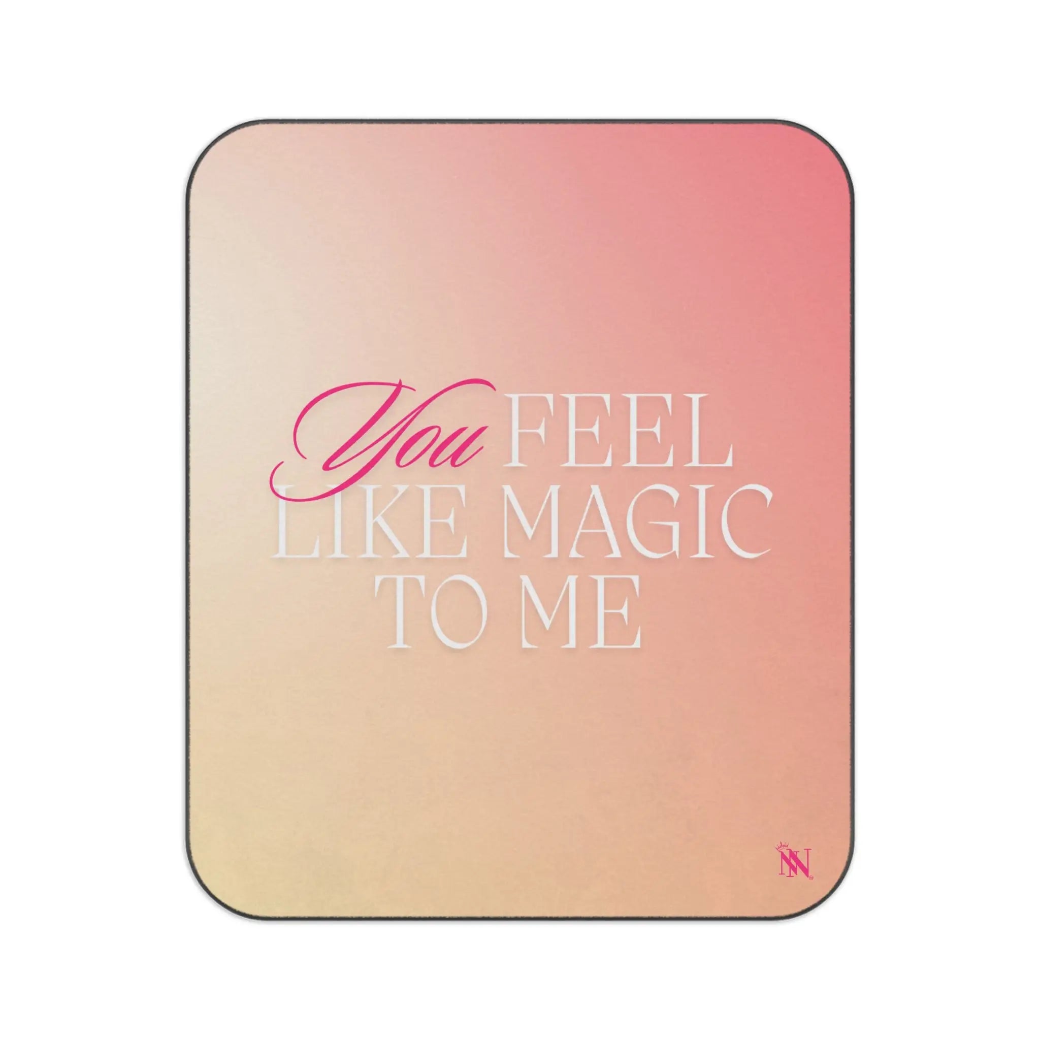You Feel Like Magic to Me Travel-Friendly Water-Resistant Sex Blanket