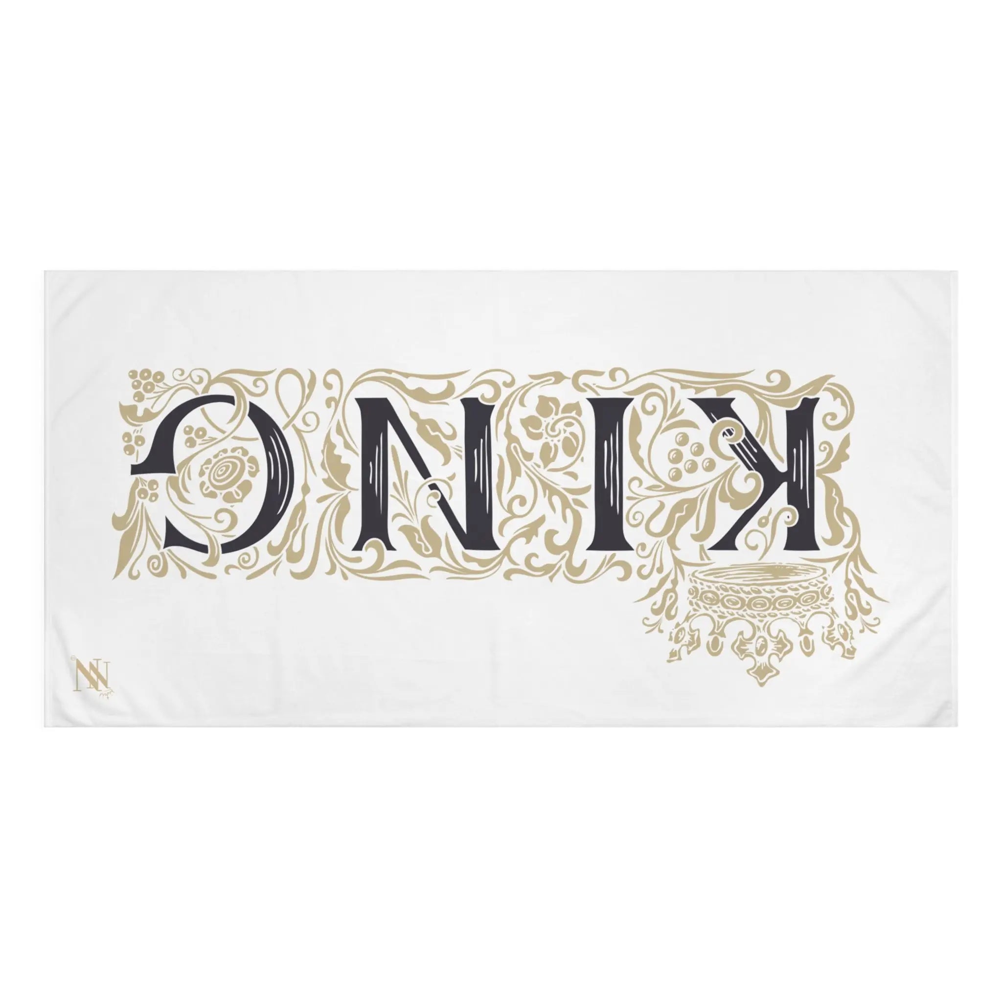 Gold Filigree King | Mix & Match XL Fun-Flirty Lovers’ Towels