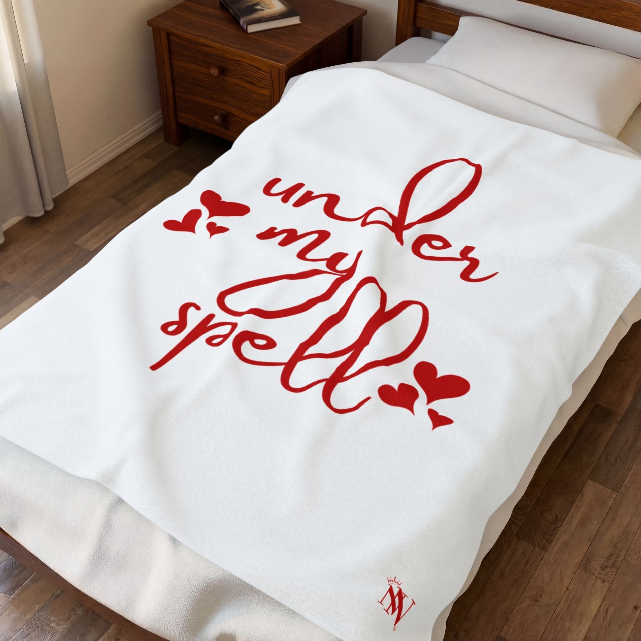 Under My Spell Hearts Blanket