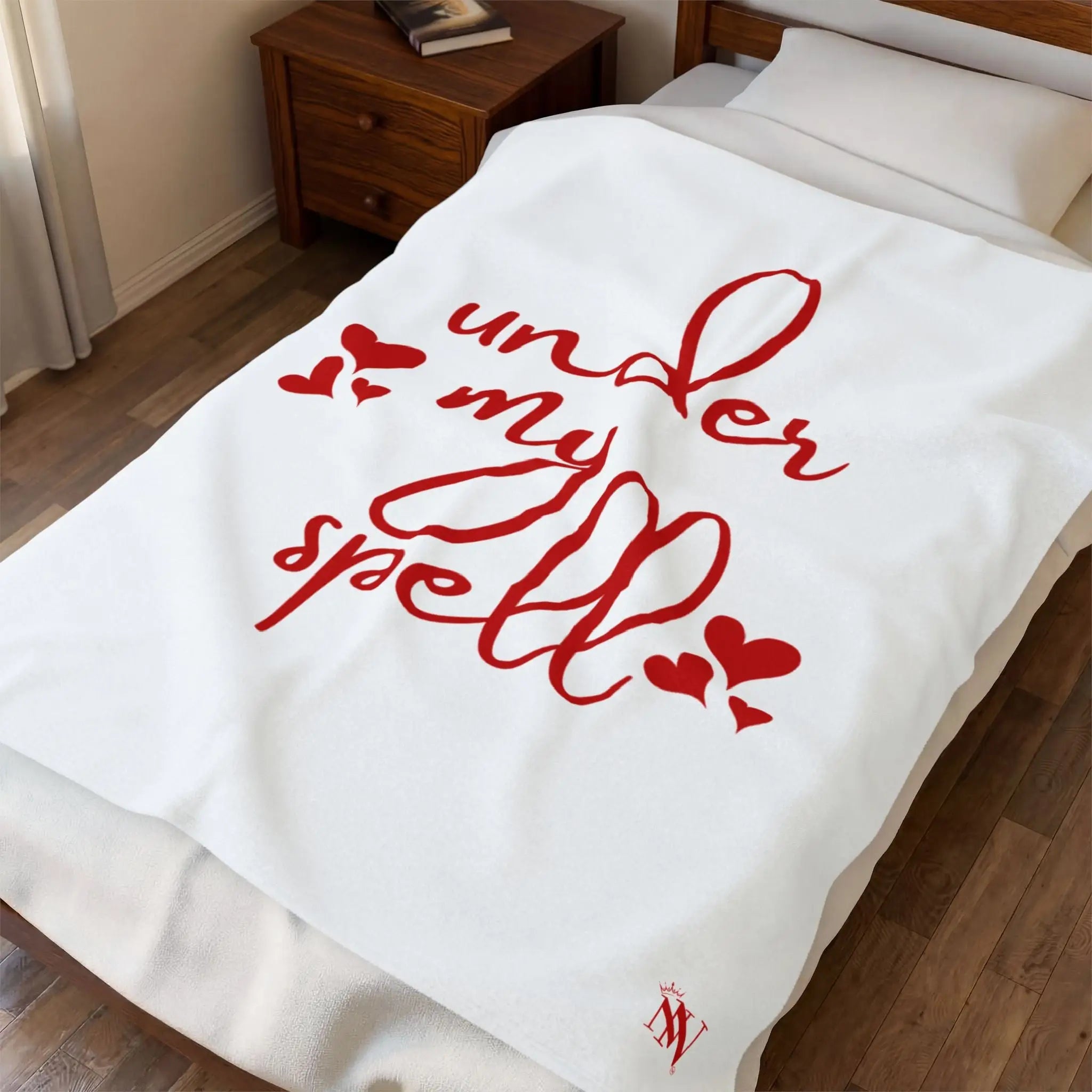 Under My Spell Hearts Blanket