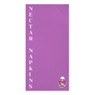 Nectar Napkins Brand Soft Plum | Nectar Napkins XL Fun-Flirty Lovers’ Towels