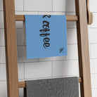 Cock & Coffee Light Blue | Mix & Match Soft Fun-Flirty Lovers’ Towels