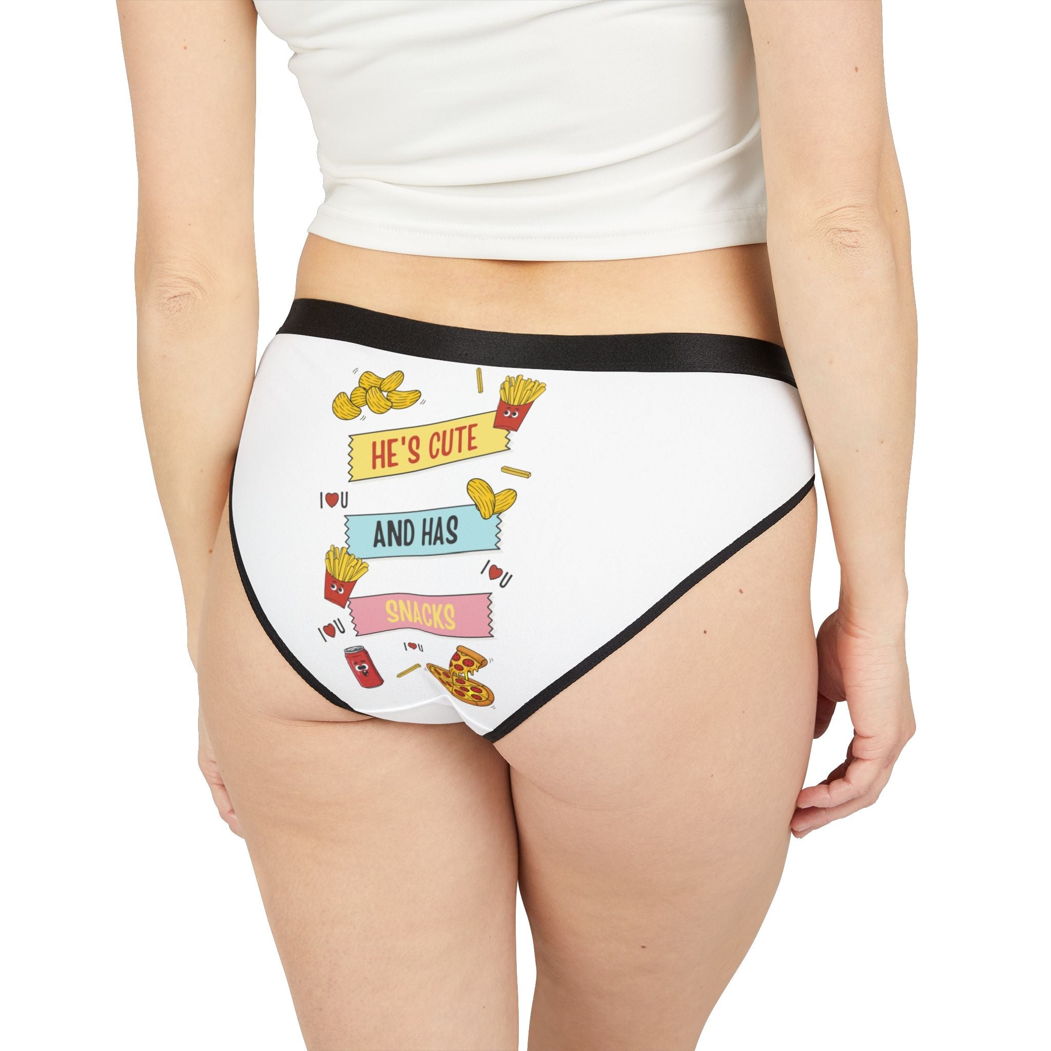 He’s Cute and Has Snacks | Mix & Match Women’s Fun-Flirty Lovers’ Panties