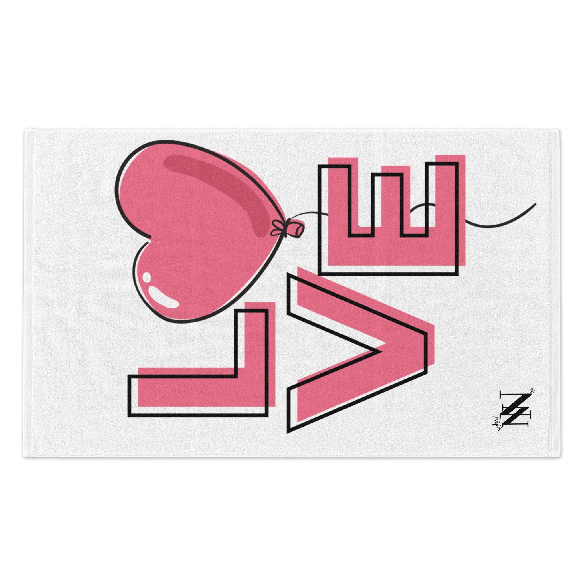 Heart Balloon Love Sex Towel