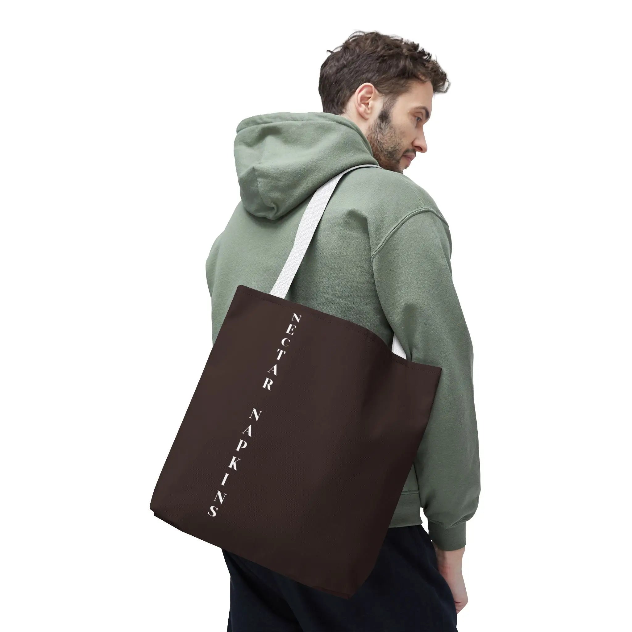 Nectar Napkins Brand Chocolate Tote Bag