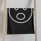 Surprised Emoji Black | Mix & Match Classic Fun-Flirty Lovers’ Towels