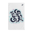 Good Vibes Blue Splash Cum Towel
