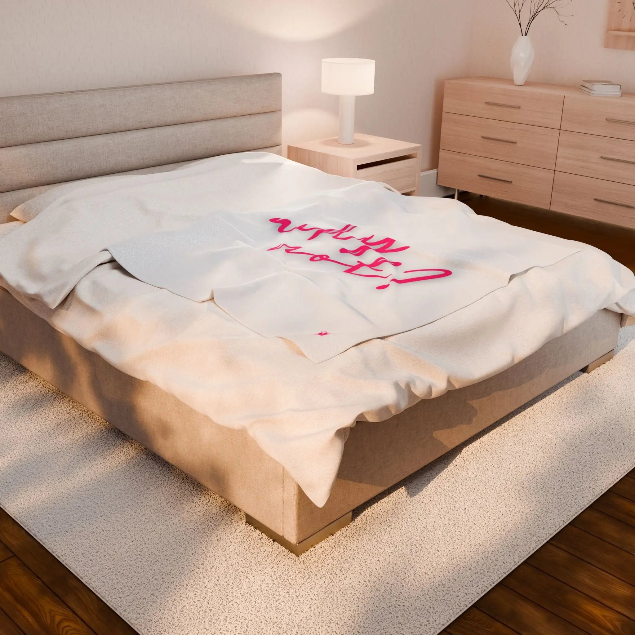 Why Not? | Mix & Match Velveteen Fun-Flirty Lovers’ Blankets