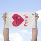 Kiss Me Heart Emoji | Nectar Napkins Fun-Flirty Lovers’ Towels