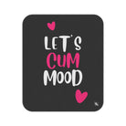 Let’s Cum Mood Hearts Playful Water-Resistant Sex Blanket