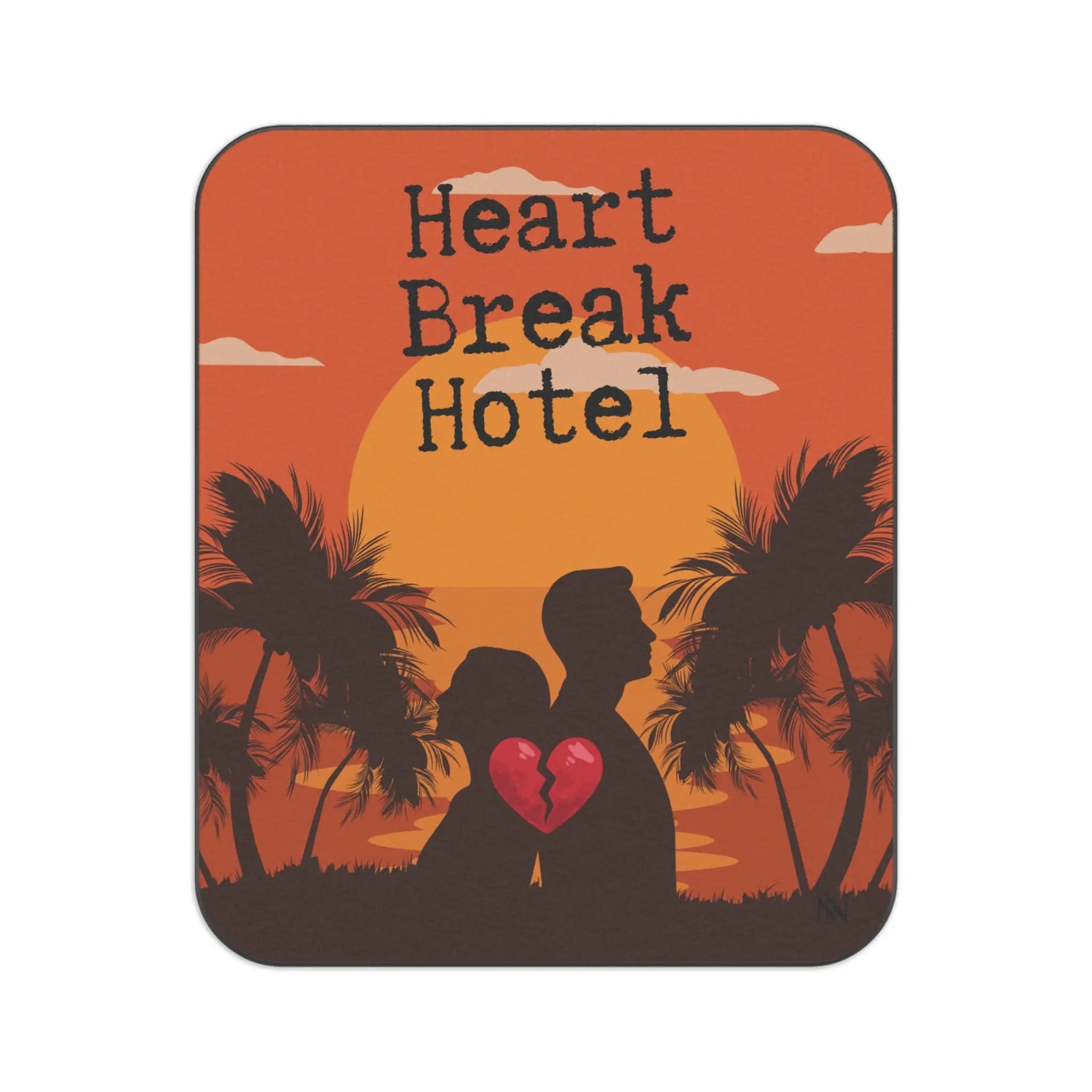 Heart Break Hotel Sunset Sex Blanket