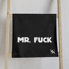 Mr Mrs Fuck Black | Mix & Match Classic Fun-Flirty Lovers’ Towels