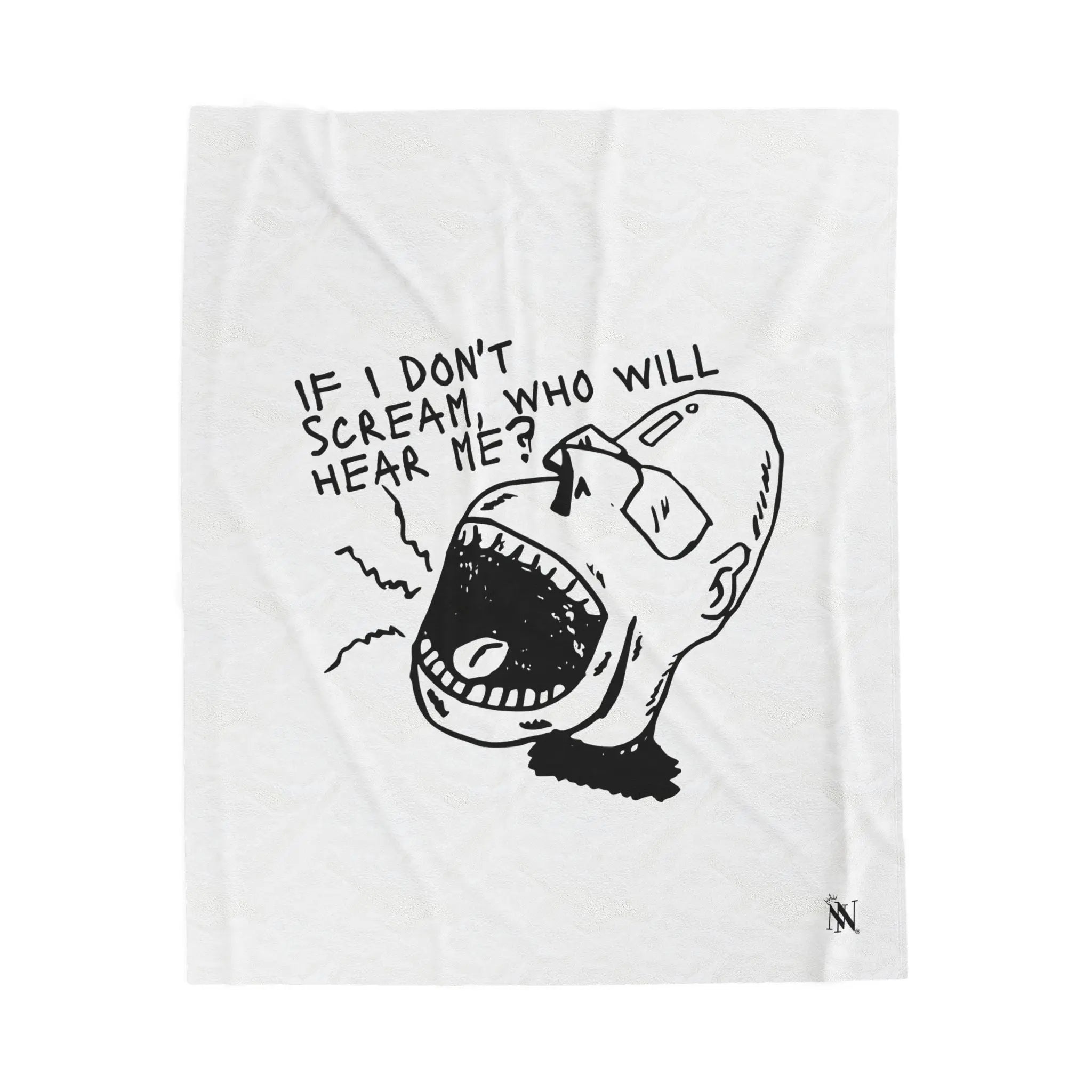 If I Don’t Scream | Mix & Match Soft Fun-Flirty Lovers’ Blankets