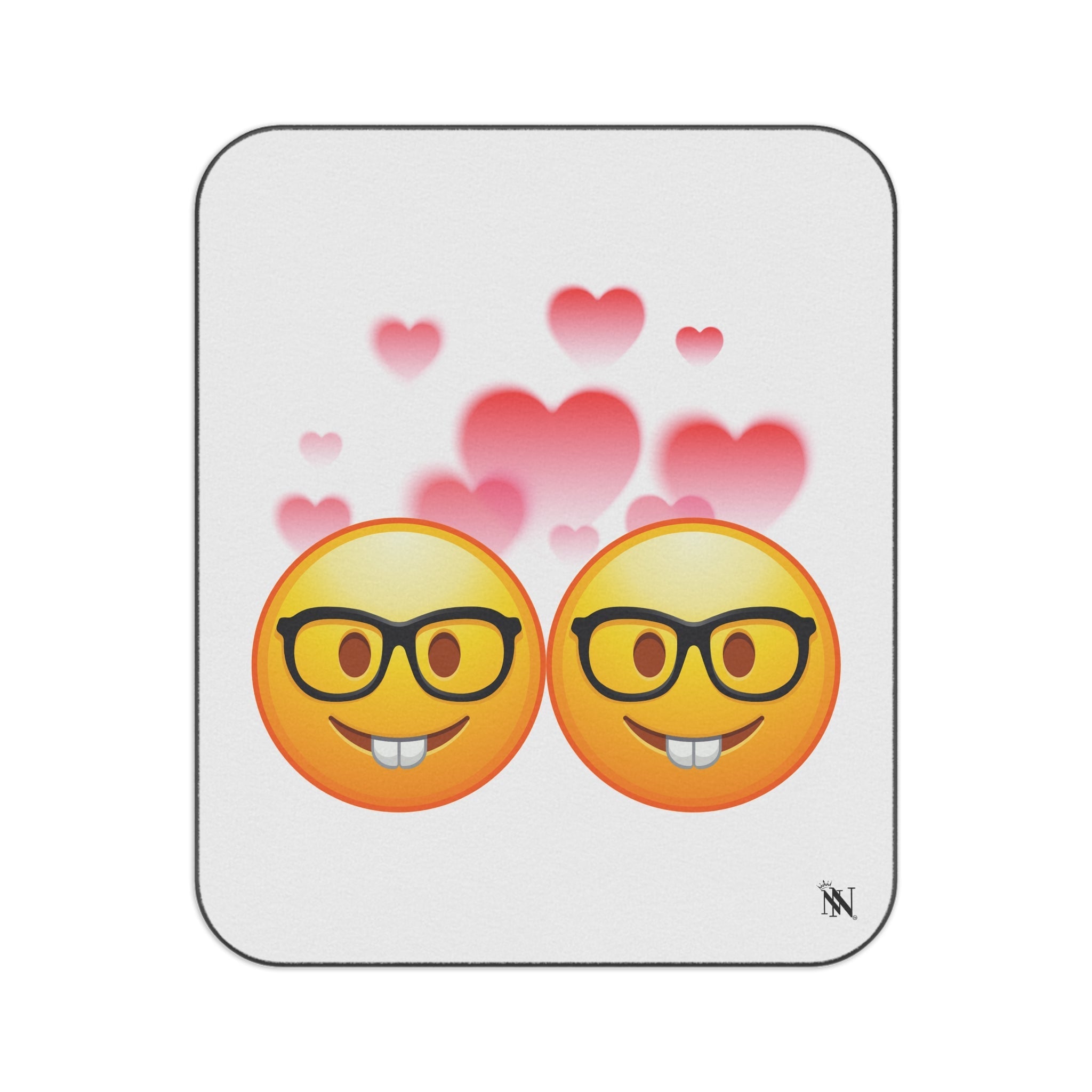 Couple of Love Nerds | Mix Match Fun-Flirty Lovers’ Water-Resistant Blankets