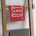 Extra Extra Large Red | Mix & Match Soft Fun-Flirty Lovers’ Towels