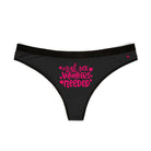 Oral Sex Volunteers Needed | Mix & Match Women’s Fun-Flirty Lovers’ Thongs