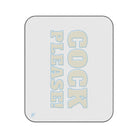 Cock Please! | Mix Match Fun-Flirty Lovers’ Water-Resistant Blankets