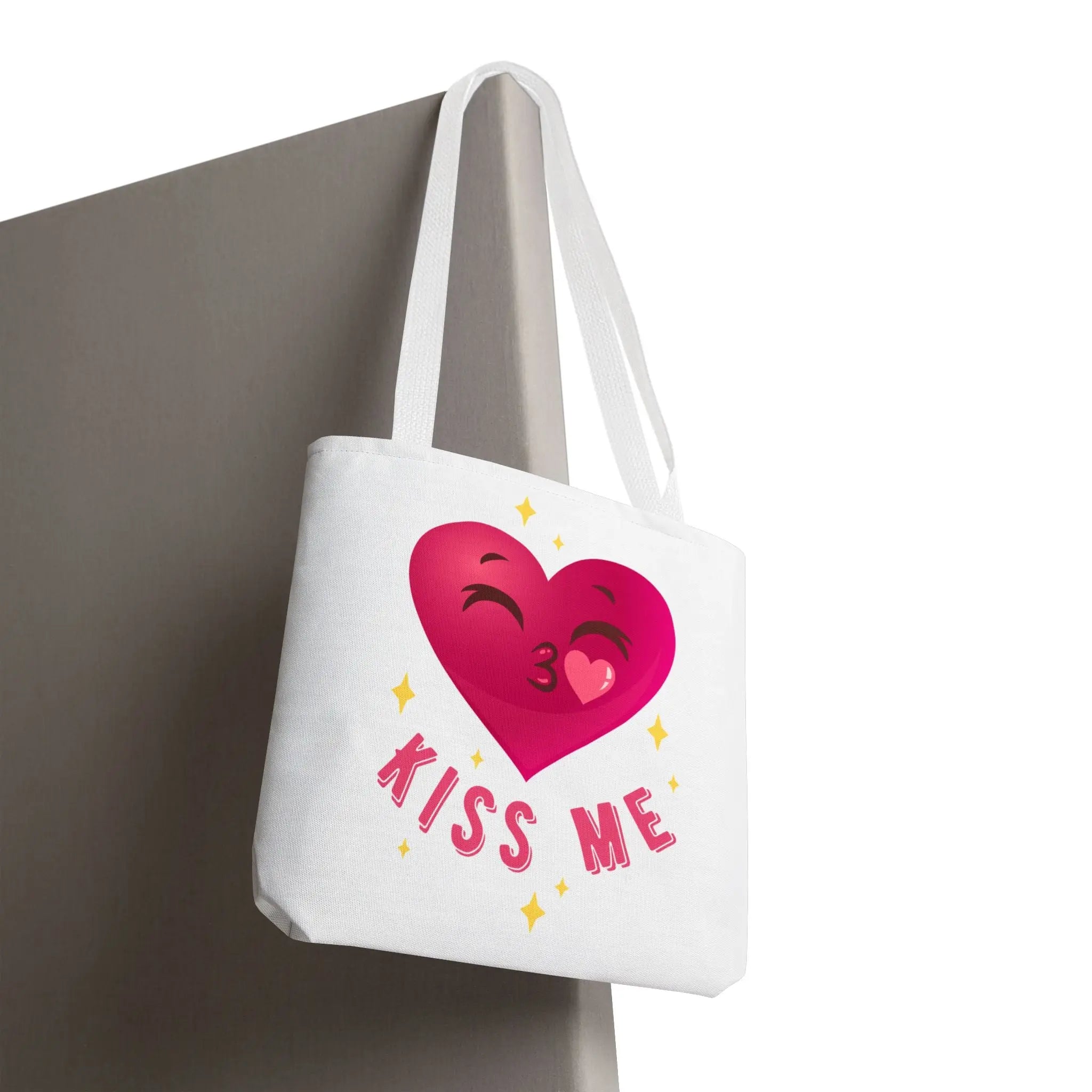 Kiss Me Heart Emoji | Nectar Napkins Fun-Flirty Lovers’ Totes