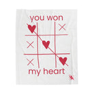 You Won My Heart | Mix & Match Velveteen Fun-Flirty Lovers’ Blankets