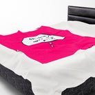 Pink Thinking With My Pussy | Mix & Match Fun-Flirty Lovers’ Blankets