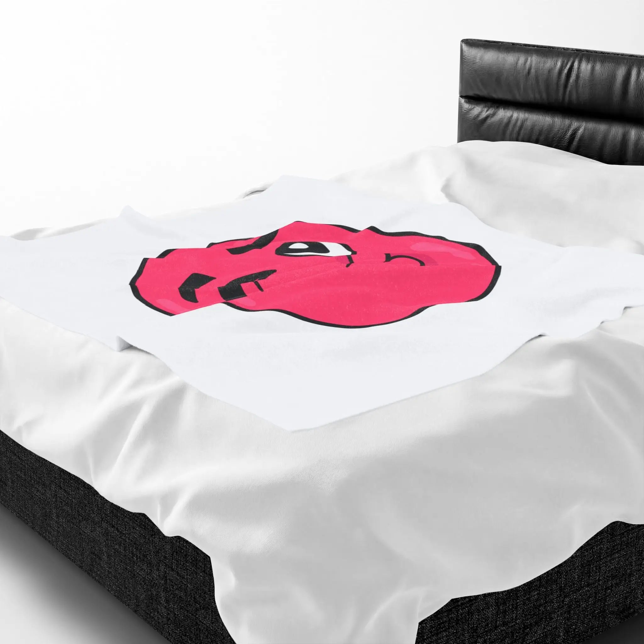 Smoochie Love Emoji Blanket