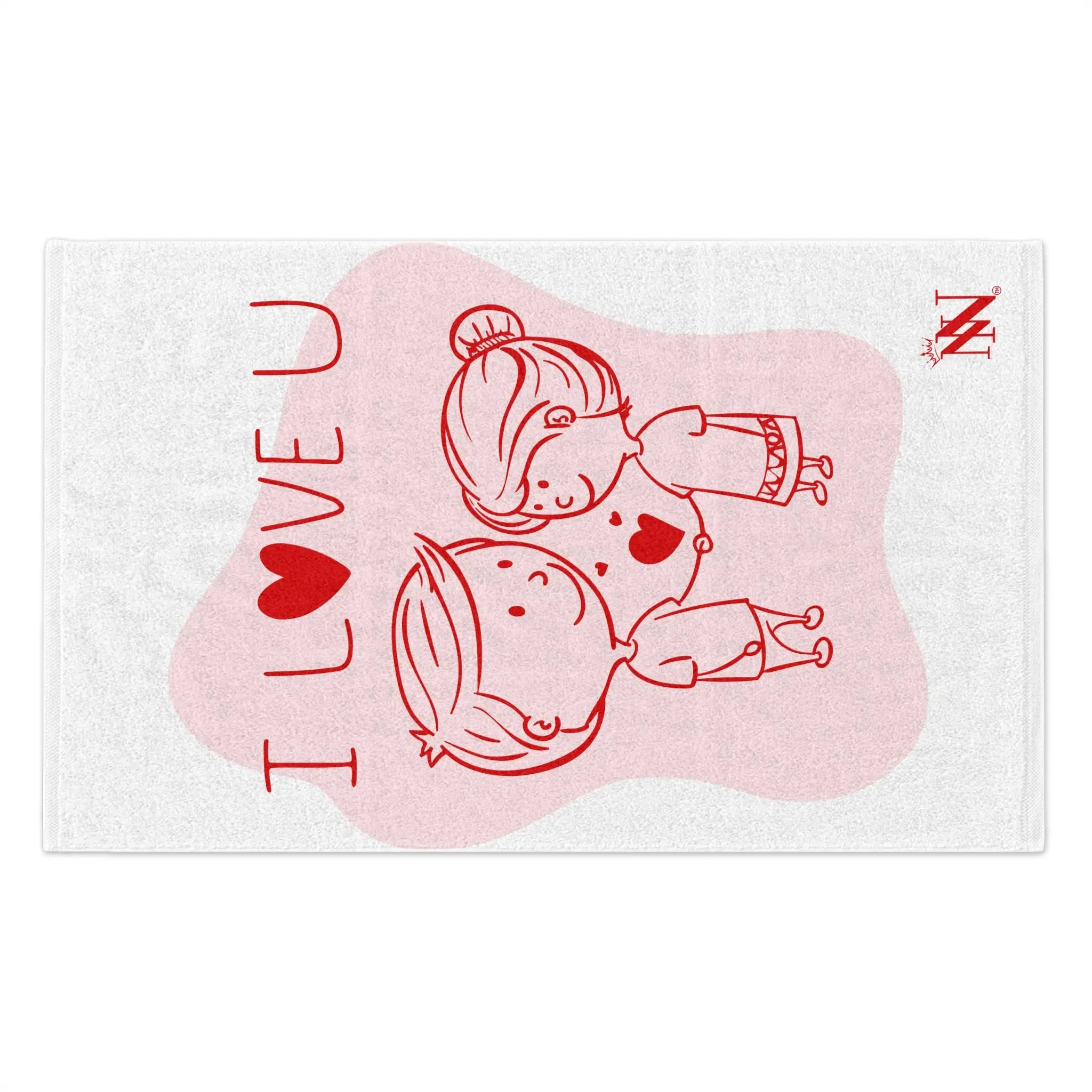 I Love You Couple | Mix & Match Soft Fun-Flirty Lovers’ Towels