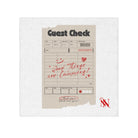 Good Things Are Cumming! Vintage Guest Check | Mix & Match Lils’ Fun-Flirty Lovers’ Towels