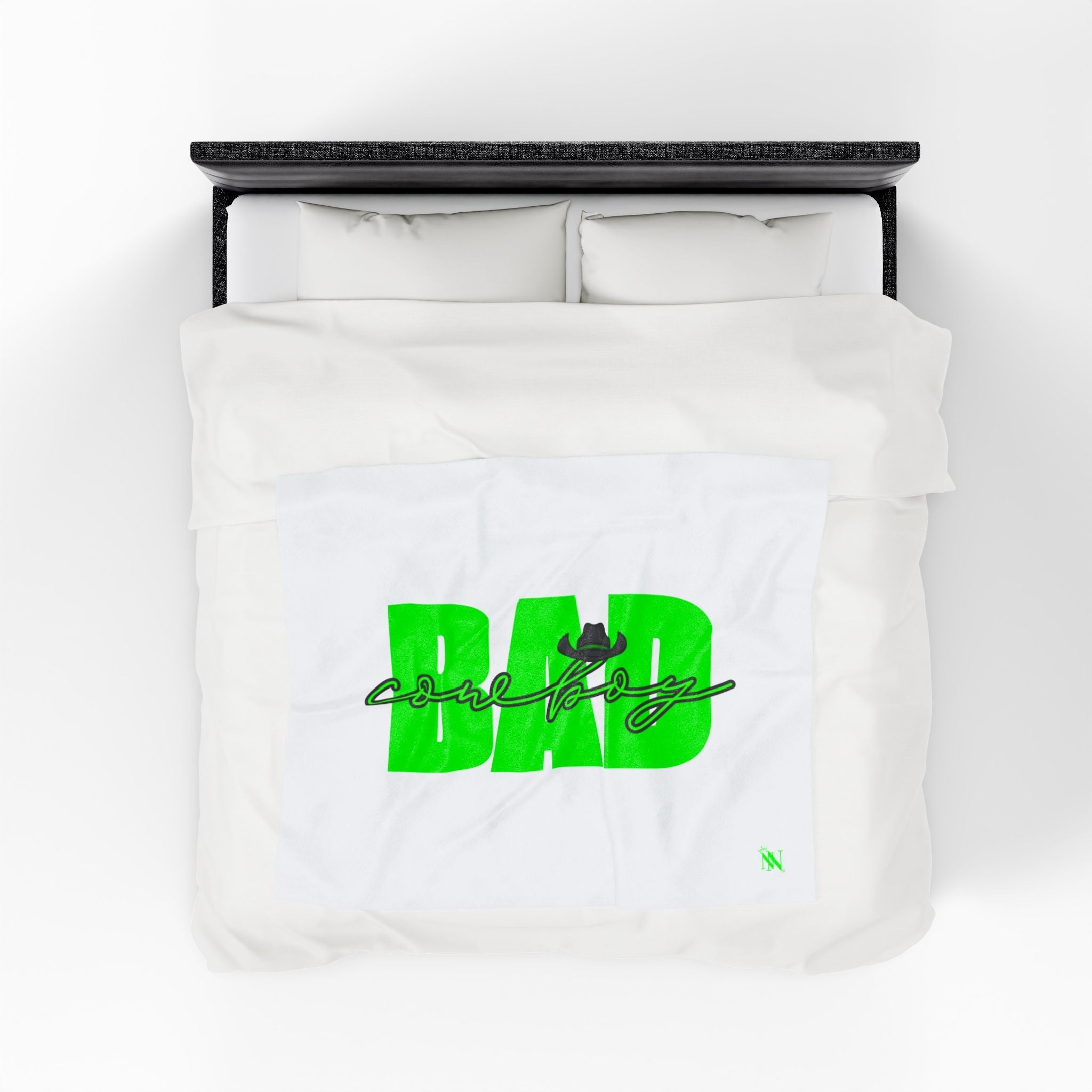 Bad Cowboy | Mix & Match Velveteen Fun-Flirty Lovers’ Blankets