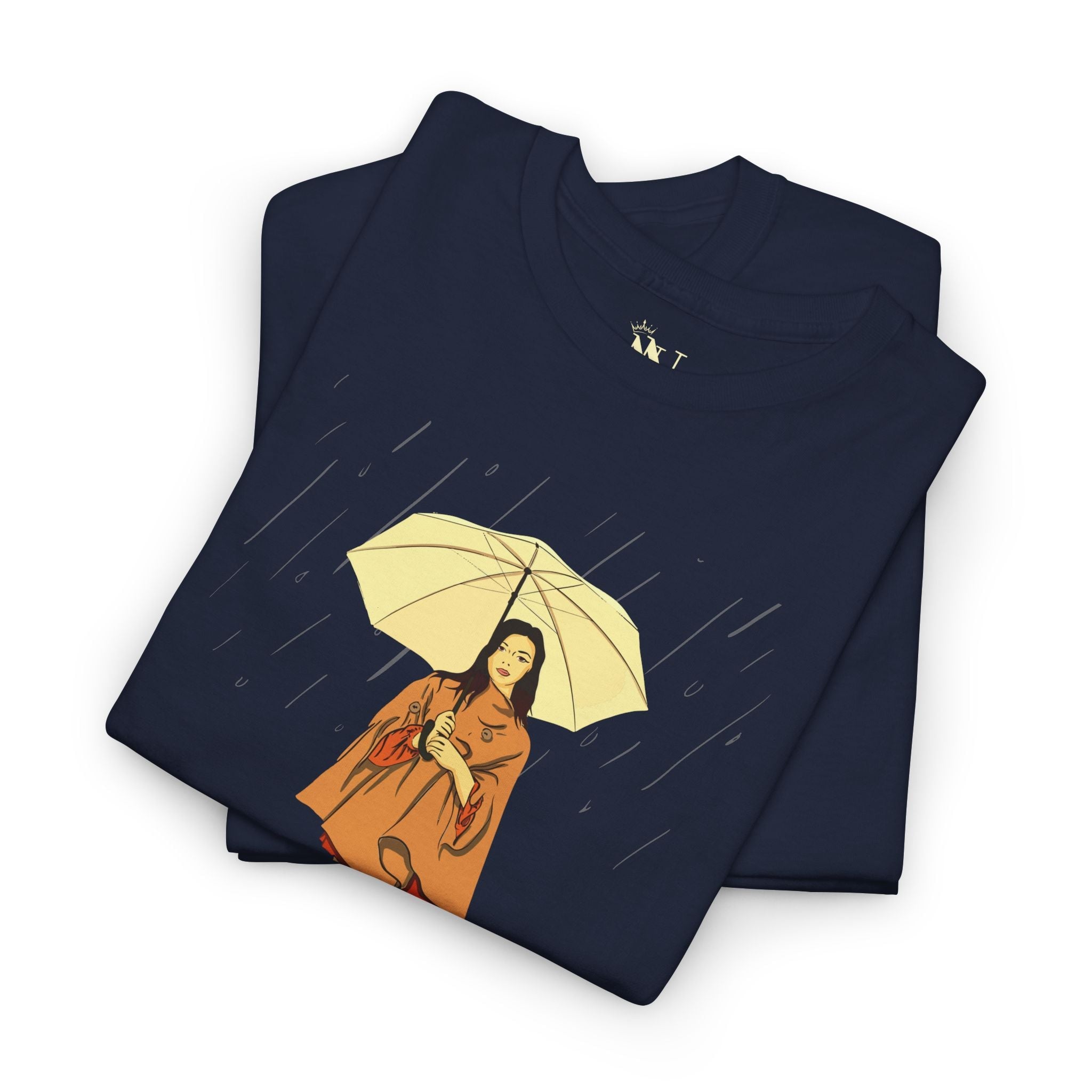 Loving All the Rain | Mix & Match Cotton Unisex Fun-Flirty Lovers’ T-Shirts