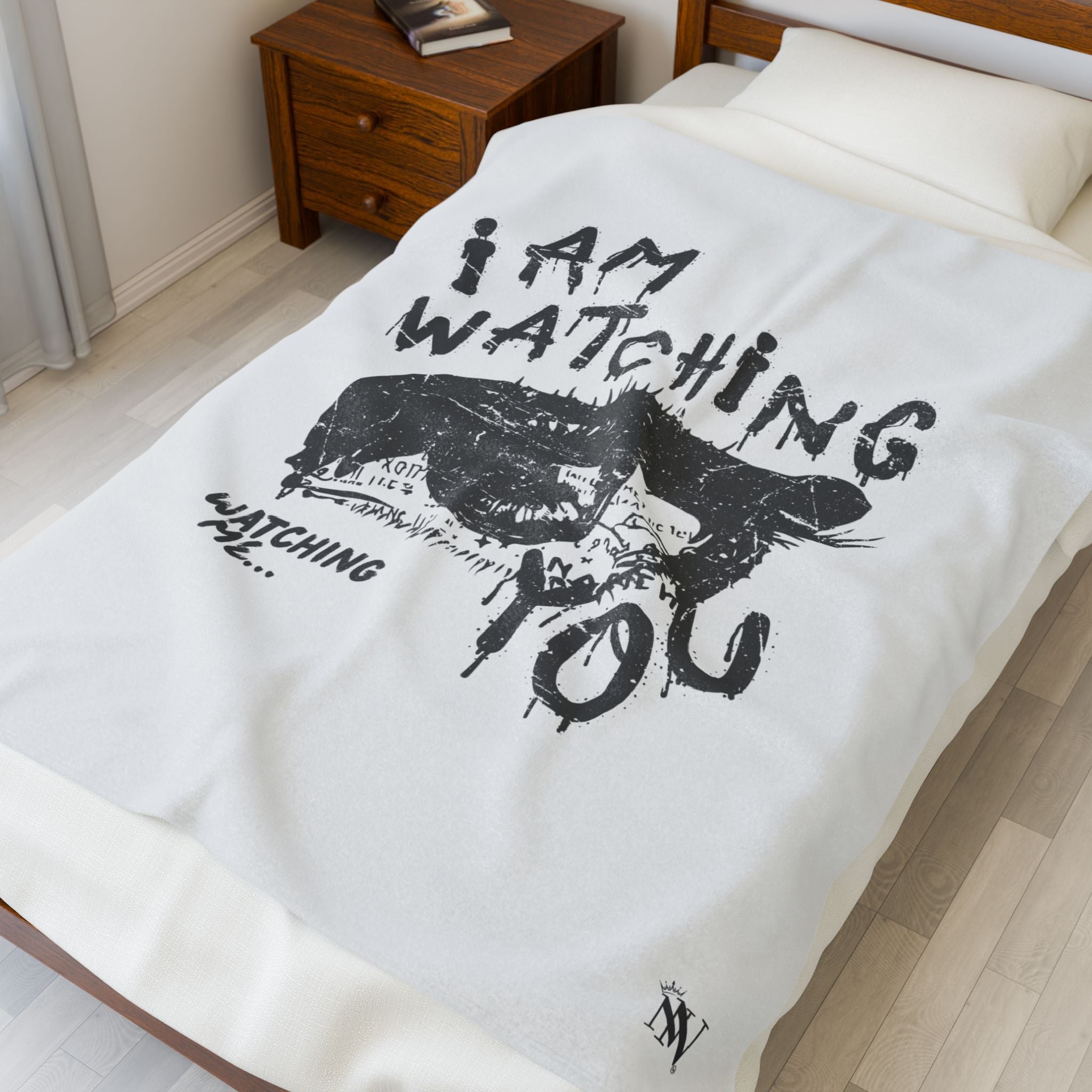 Watching You Watching Me | Mix & Match Velveteen Fun-Flirty Lovers’ Blankets