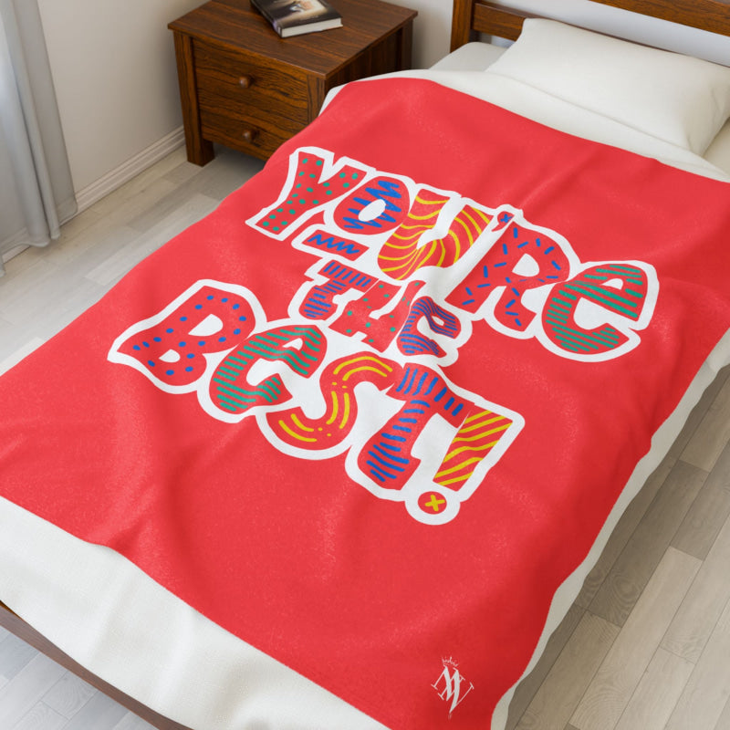 You’re The Best! | Mix & Match Soft Fun-Flirty Lovers’ Blankets