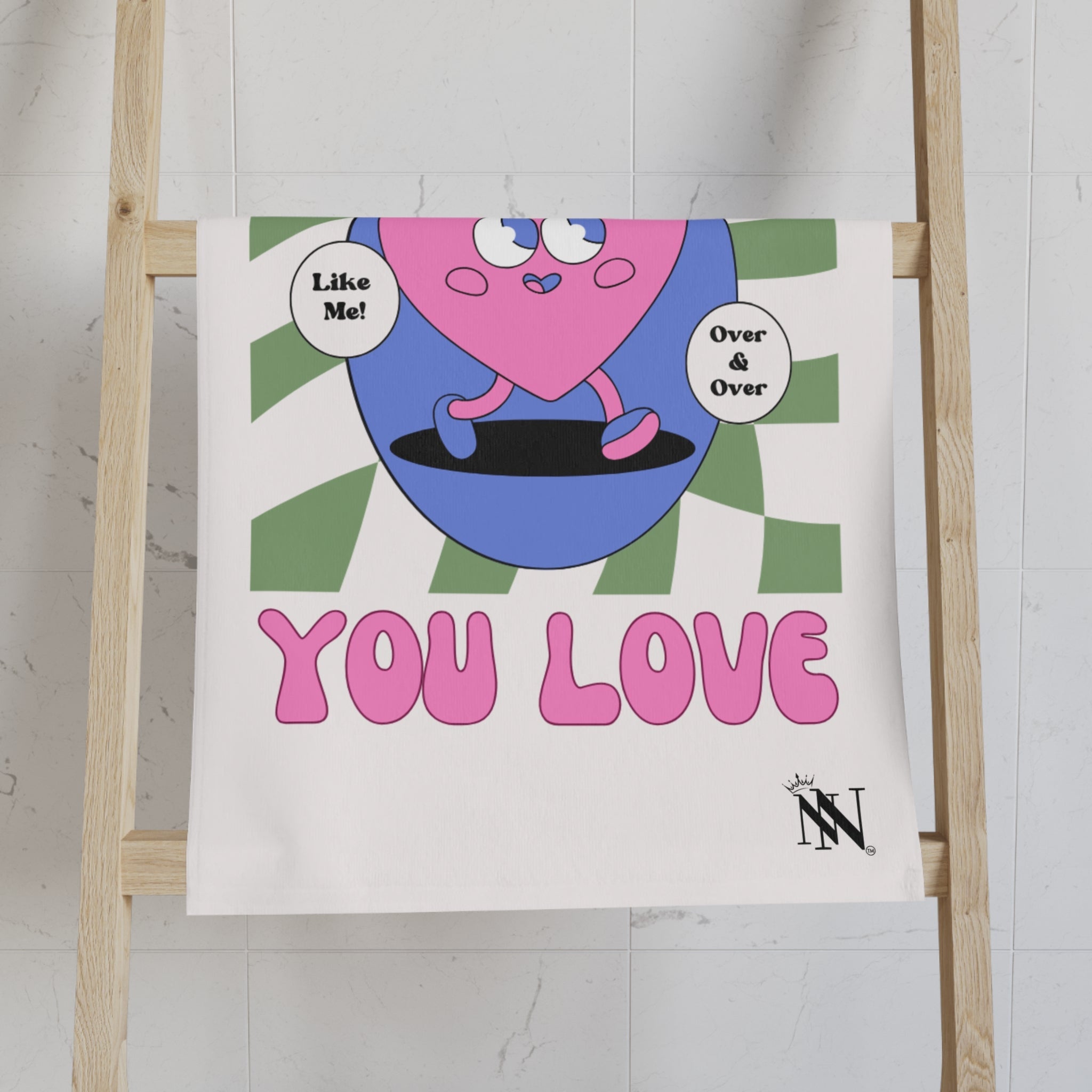 Do What You Love! Like Me Cum Towel