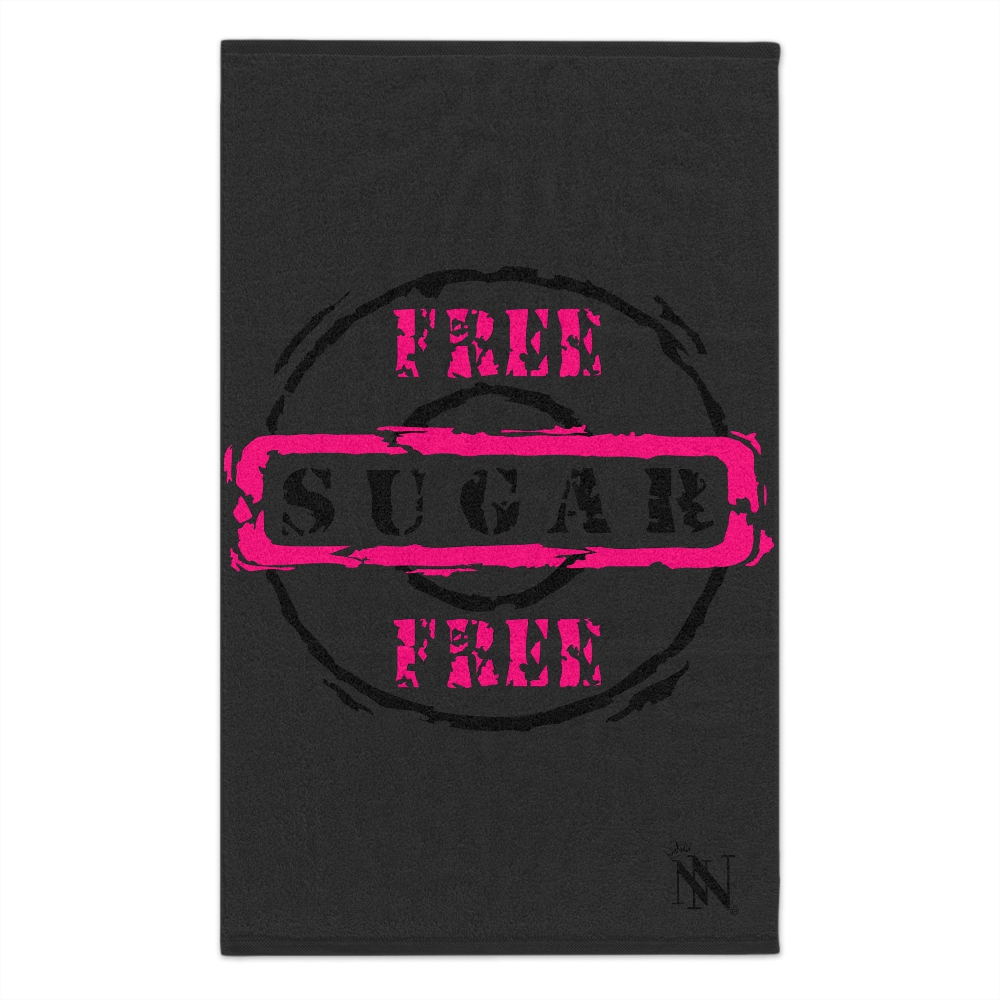 Free Sugar Free Dark Grey | Mix & Match Soft Fun-Flirty Lovers’ Towels