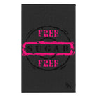 Free Sugar Free Dark Grey | Mix & Match Soft Fun-Flirty Lovers’ Towels