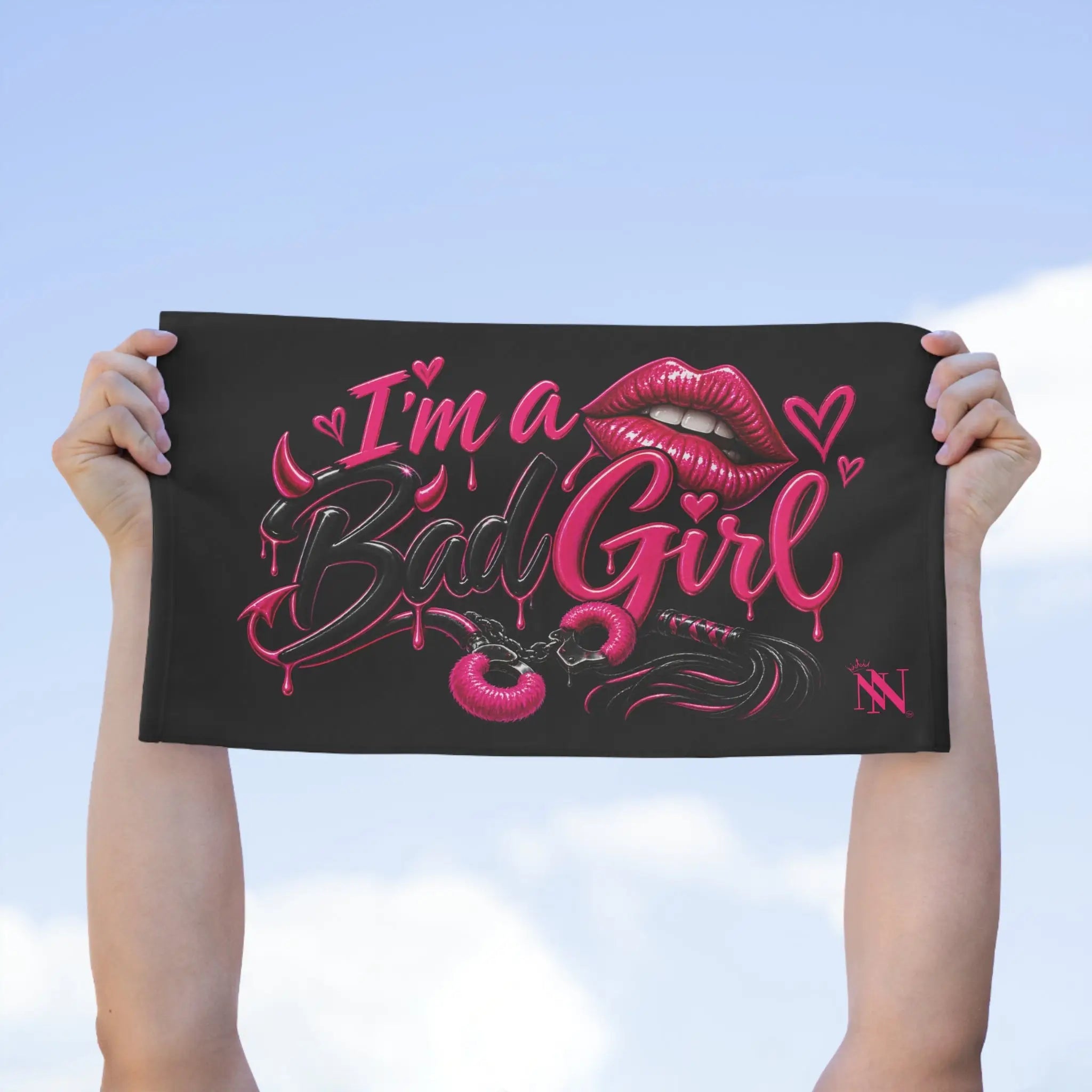 I’m a Bad Girl Sexy | Nectar Napkins Fun-Flirty Lovers’ Towels