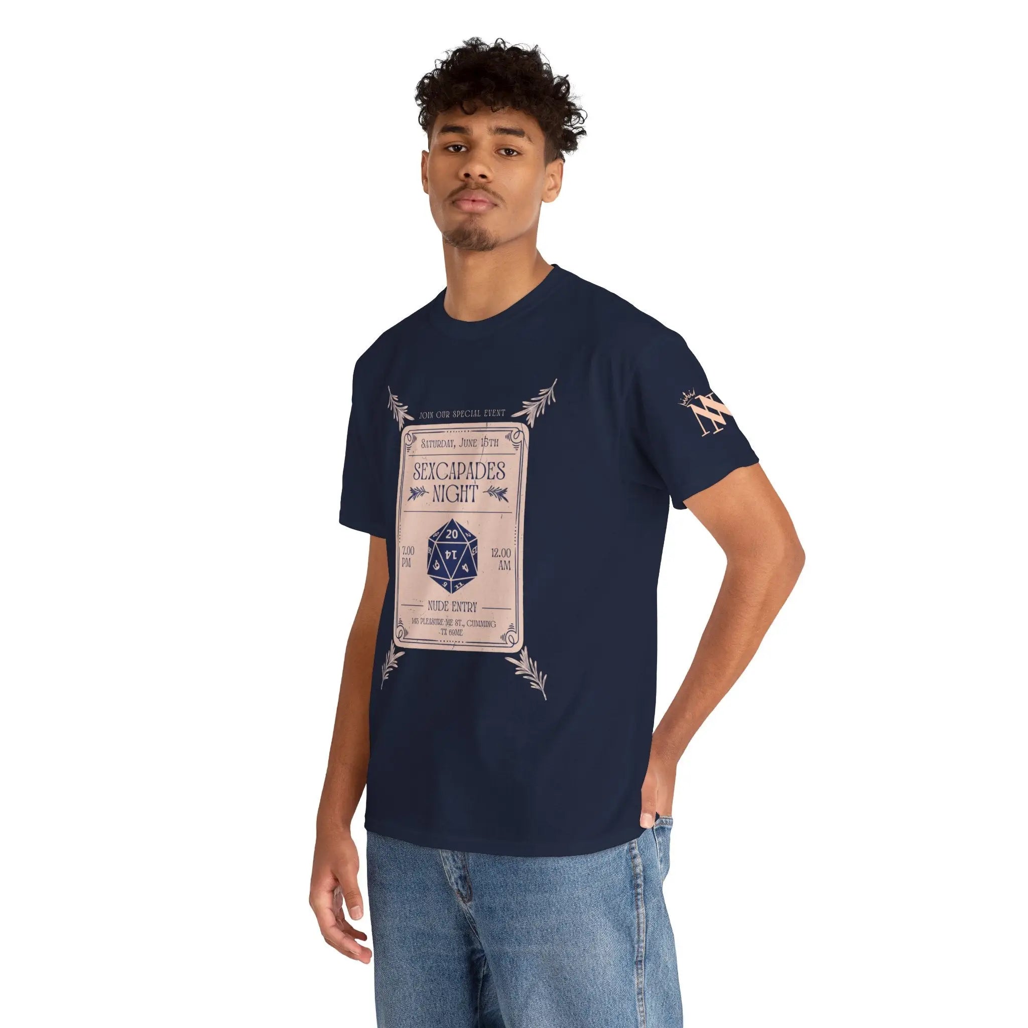 Sexcapades Night | Mix & Match 100% Cotton Unisex Fun-Flirty Lovers’ Tees