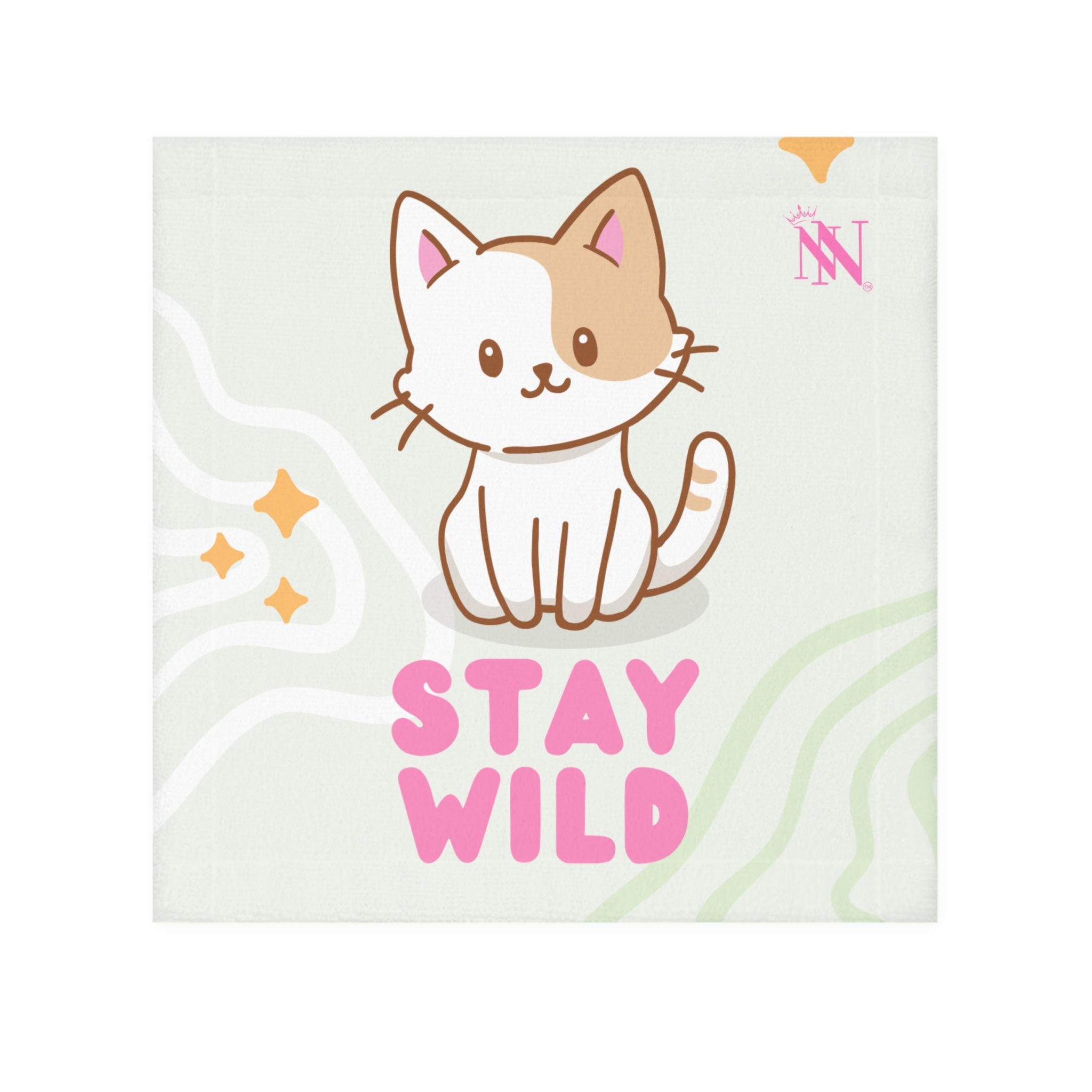 Stay Wild Cute Kitty | Mix & Match Lils’ Fun-Flirty Lovers’ Towels