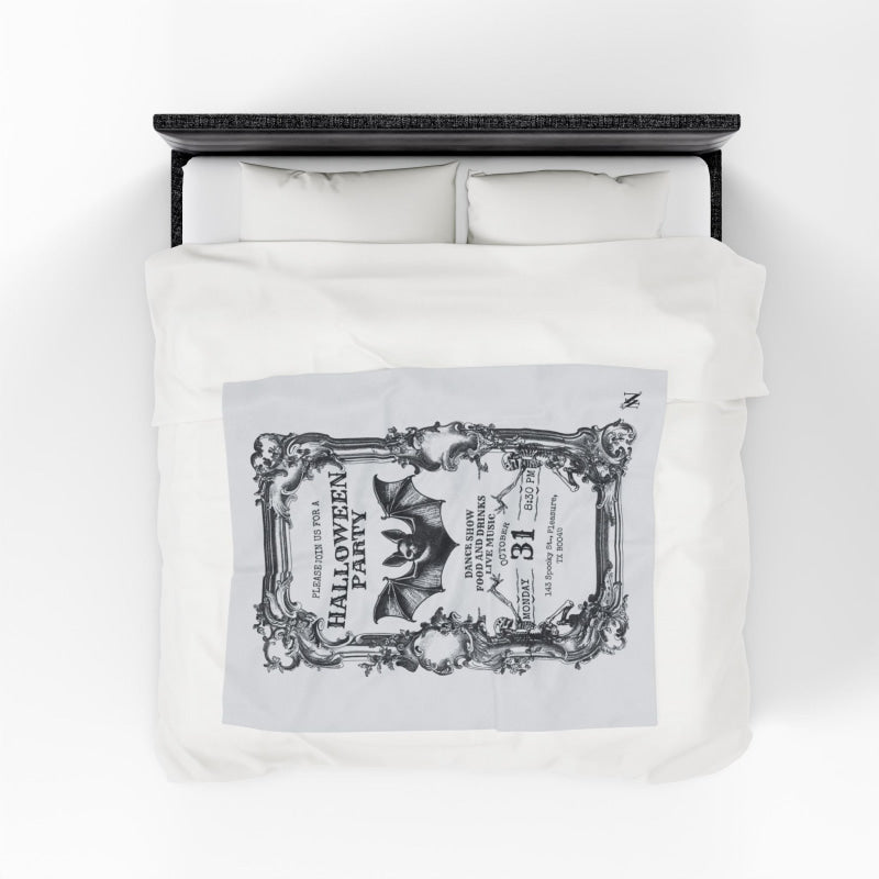 Join Us Halloween Party | Mix & Match Soft Fun-Flirty Lovers’ Blankets